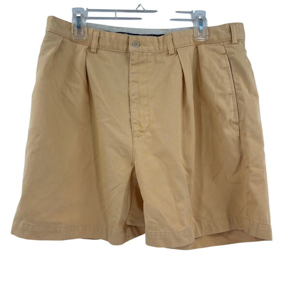 Polo Ralph Lauren Sz36 Solid Yellow 100% Cotton Chino Shorts - Picture 5 of 6